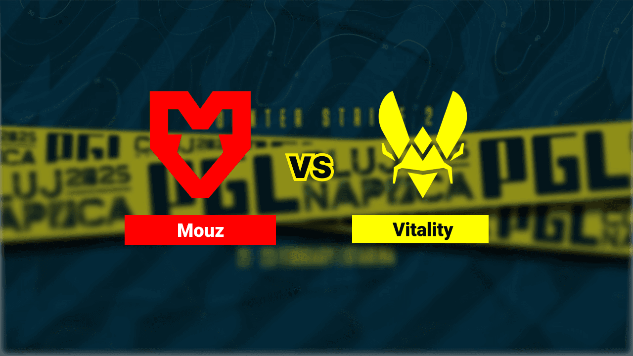 PGL Cluj-Napoca 2026: MOUZ vs VITALITY