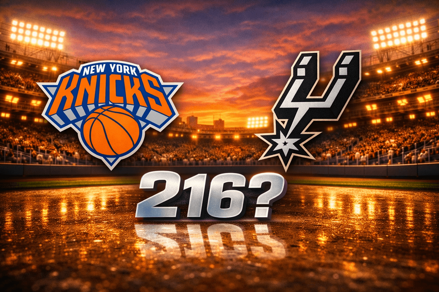 Spurs and Knicks Total Score to Exceed 215.5 on June 10, 2026