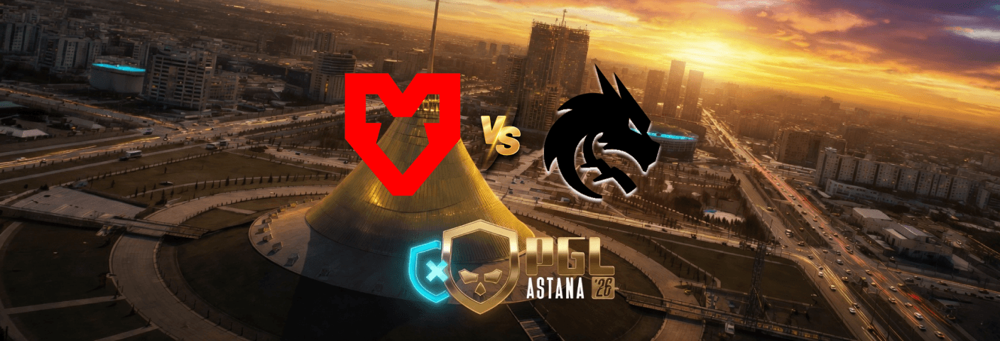 CS2 - MOUZ vs Spirit | PGL Astana 1/2