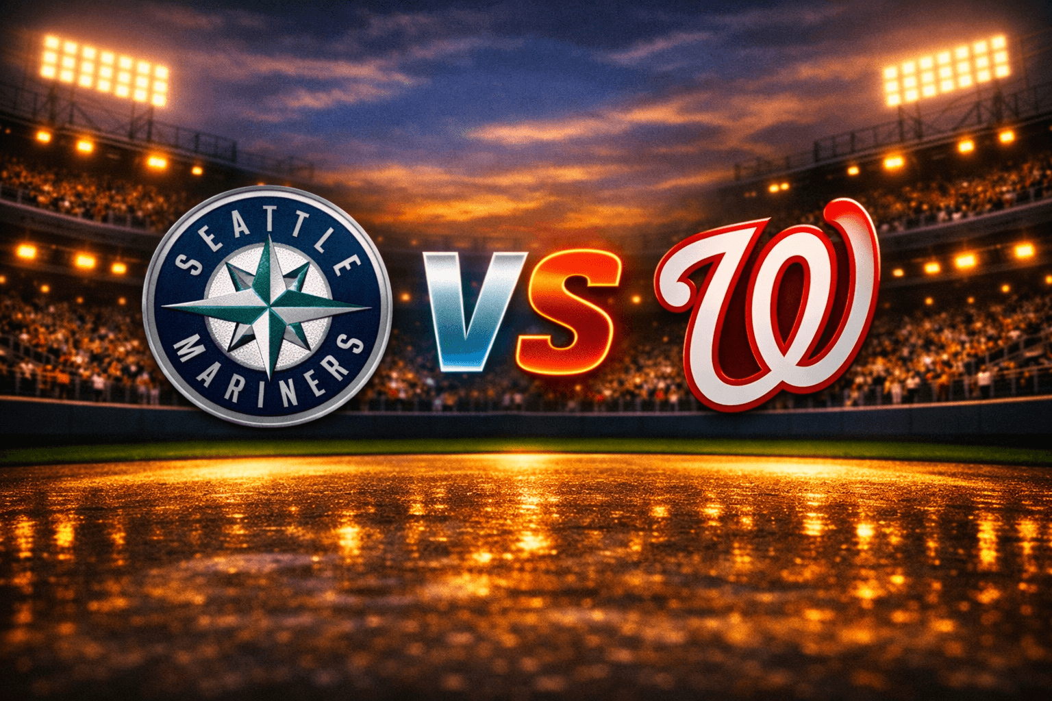 Seattle Mariners defeat Washington Nationals on June 13, 2026.