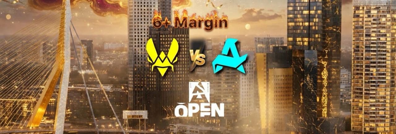 Vitality to Win at Least One Map vs Aurora by 6+ Margin