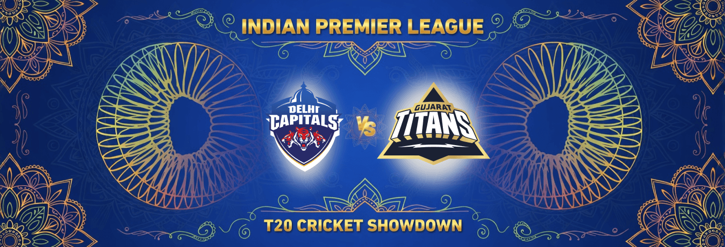 Cricket IPL: Delhi Capitals vs. Gujarat Titans, April 8