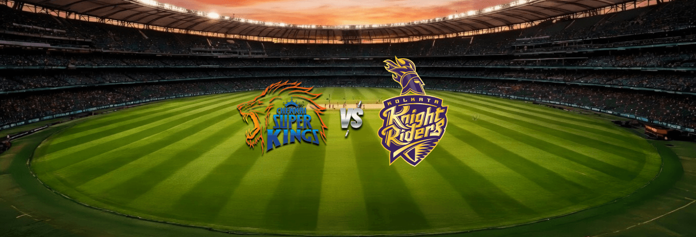 Cricket IPL: Chennai Super Kings vs. Kolkata Knight Riders, April 14