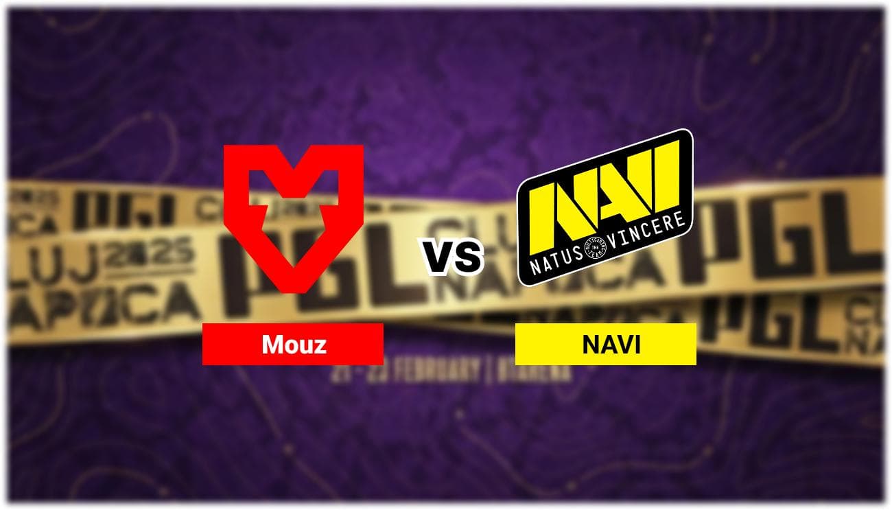 PGL Cluj-Napoca 2026: MOUZ vs NAVI 1/4