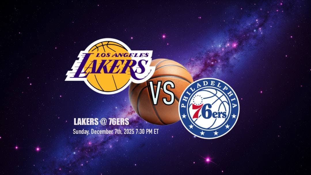 Winning Margin: Lakers vs. 76ers on December 8, 2025 UTC