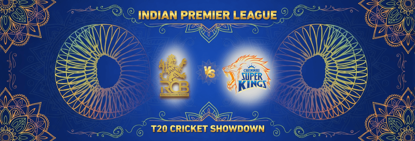 Cricket IPL: Royal Challengers Bengaluru vs. Chennai Super Kings, April 5