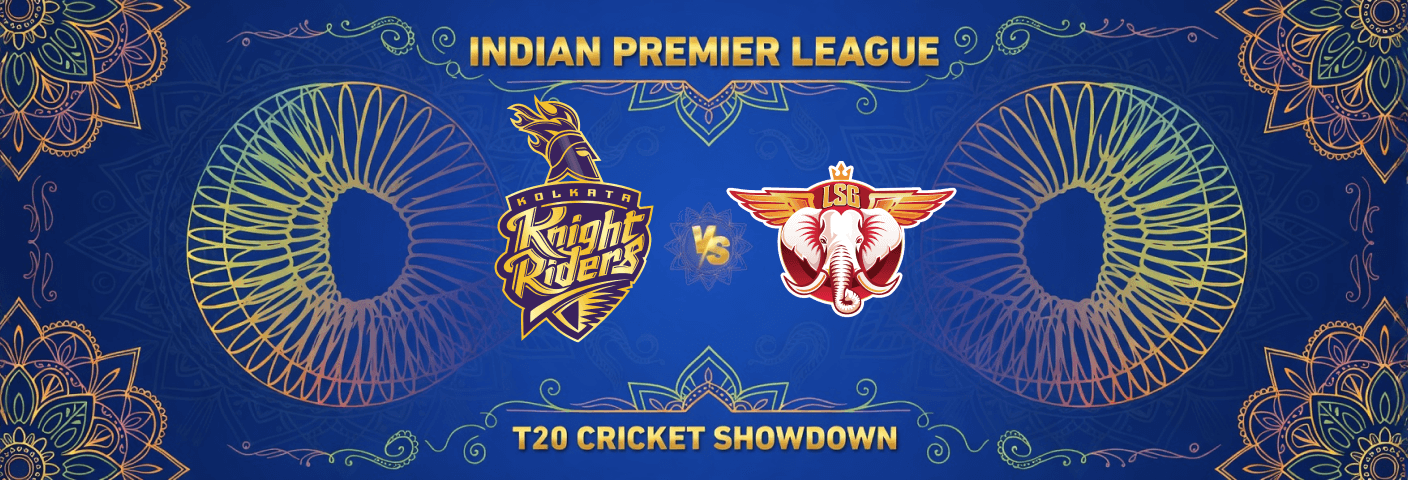 Cricket IPL: Kolkata Knight Riders vs. Lucknow Super Giants, April 9