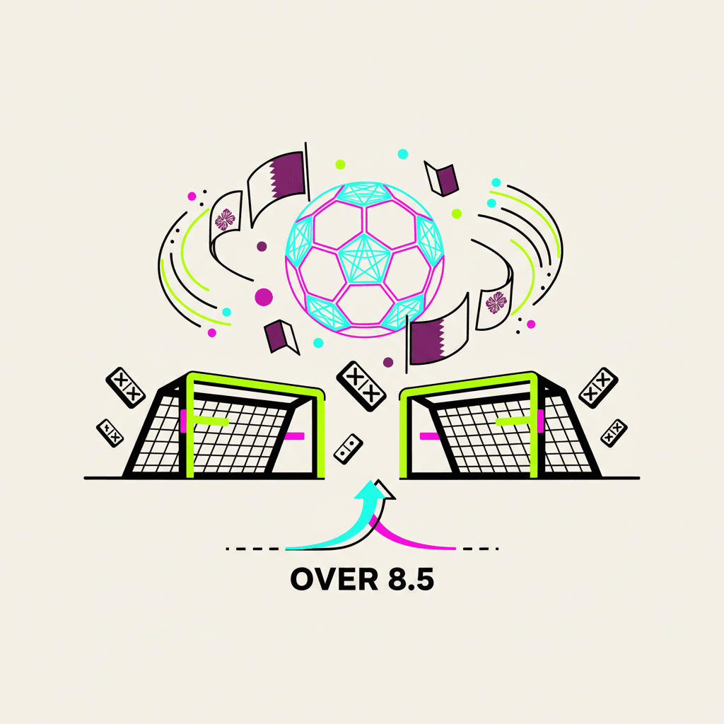 Ireland vs Qatar Friendly: Total Corners OVER 8.5
