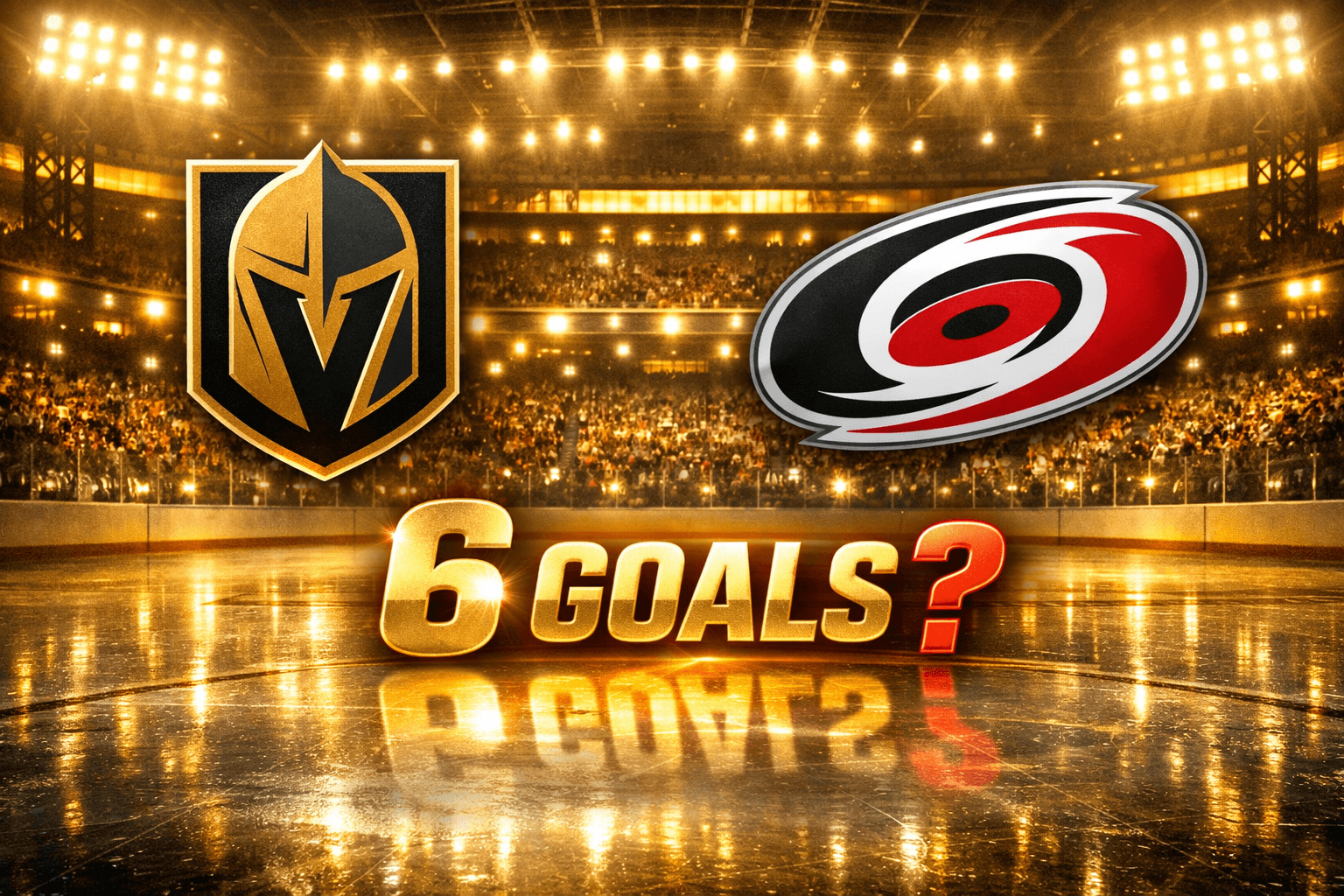 Golden Knights and Hurricanes score 6 goals or more in Game 2 of the Stanley Cup