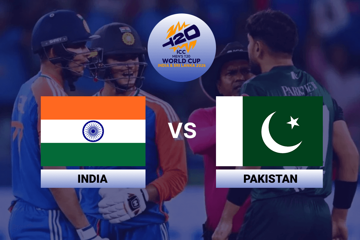 India vs Pakistan ICC MENS T20 WORLD CUP 2026 T20I