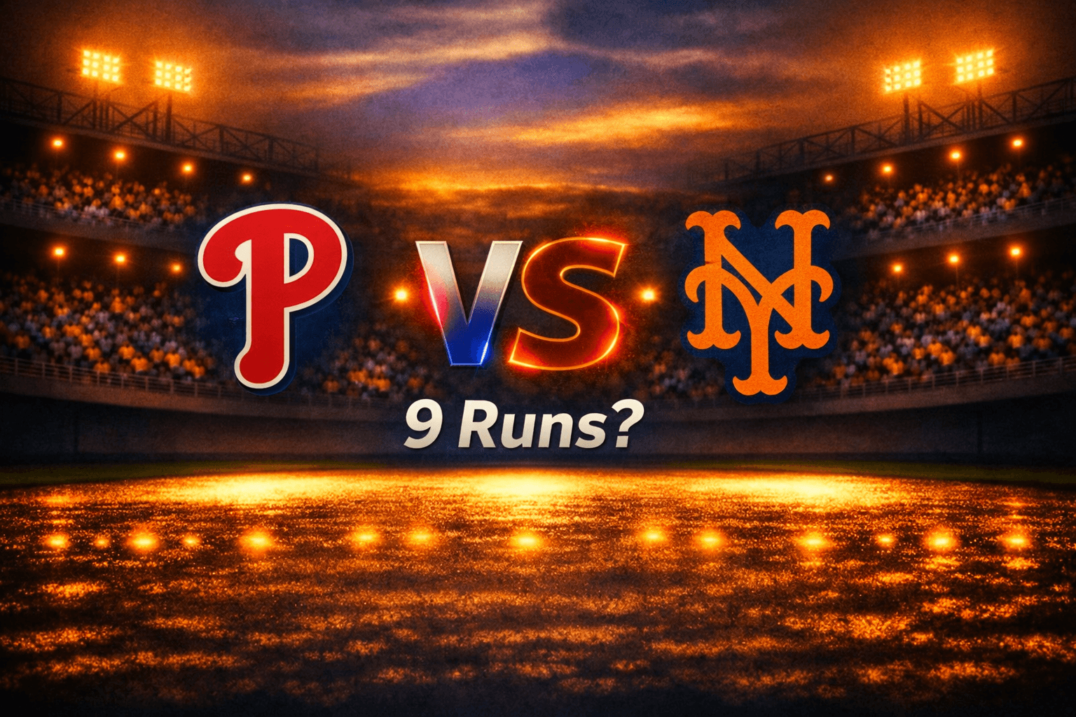 Phillies and Mets will combine for 9+ runs on June 27, 2026