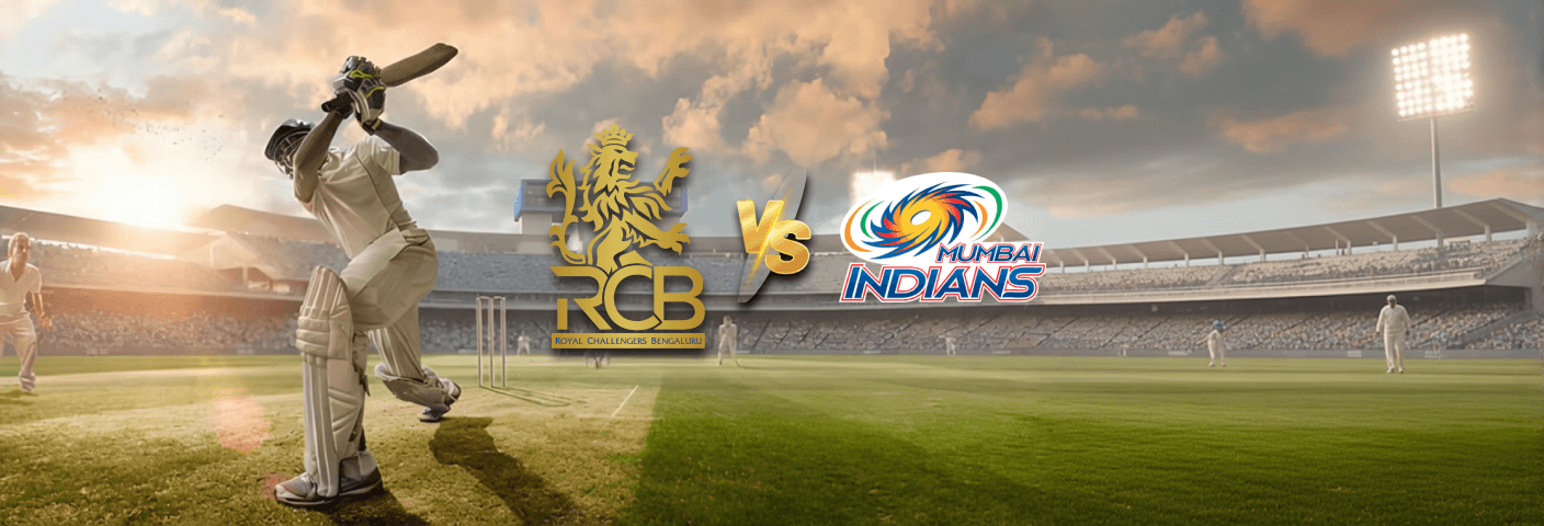 Cricket IPL: Royal Challengers Bengaluru vs. Mumbai Indians, May 10