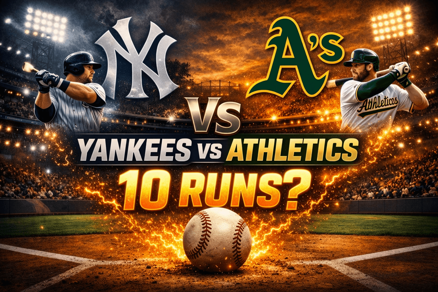 Yankees vs. Athletics: Combined runs will be 10 or more on May 30, 2026.