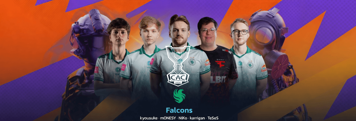 Will Falcons win CS Asia Championships 2026?