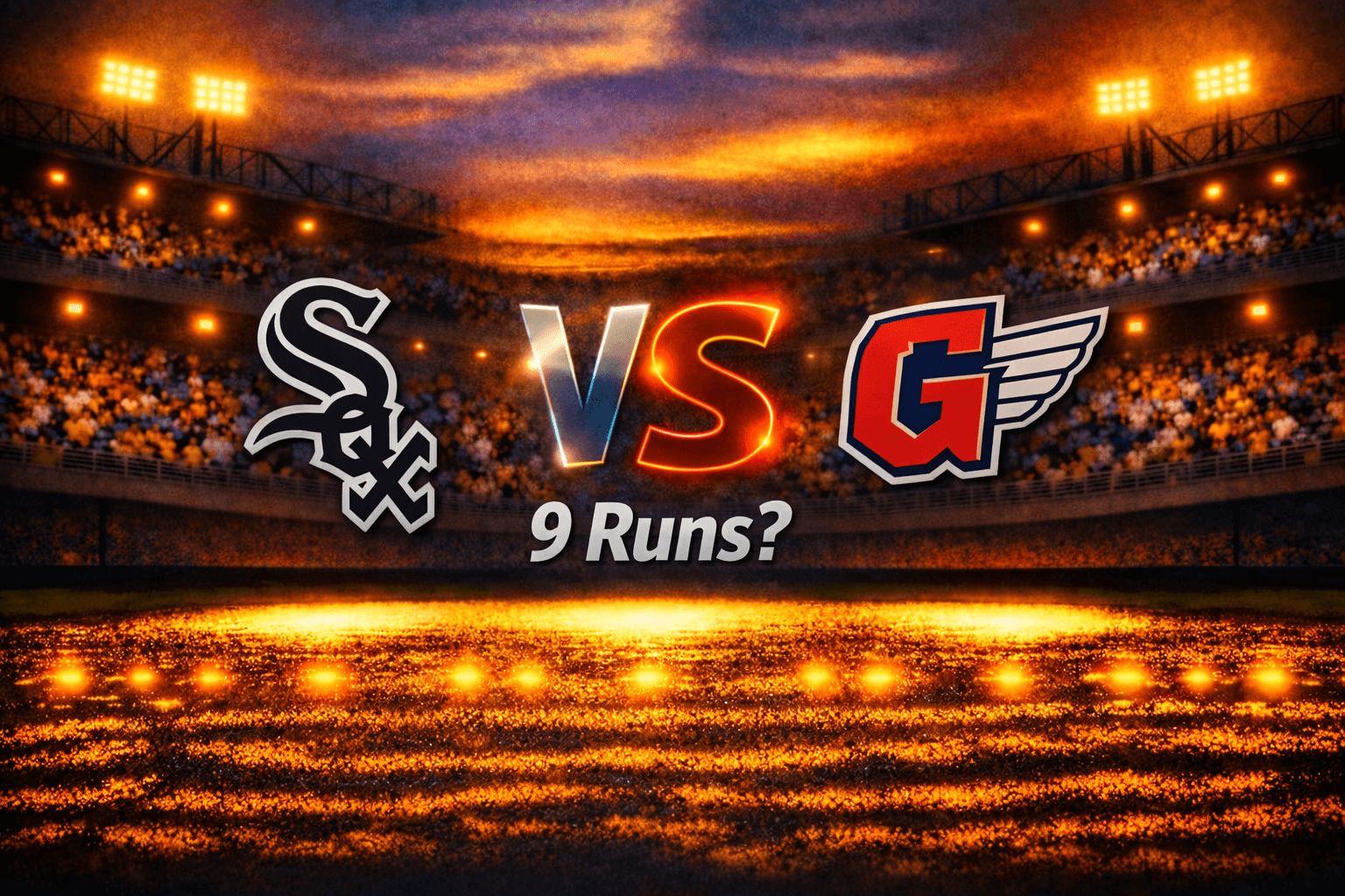 White Sox vs. Guardians Total Runs 9+ on July 2, 2026