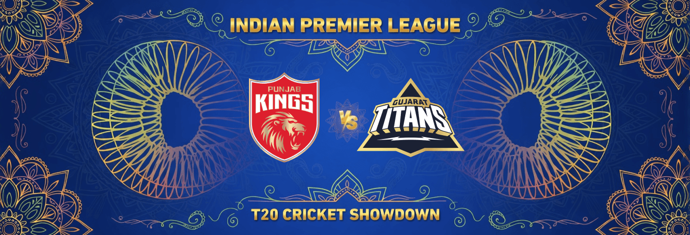 Cricket IPL: Punjab Kings vs. Gujarat Titans, March 31