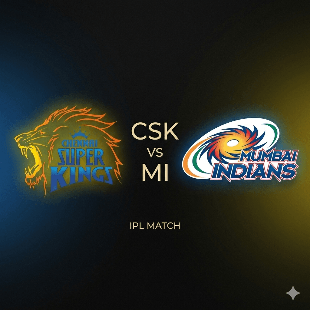 CSK vs MI First Innings Score Exceeds 180 Runs (May 2, 2026)