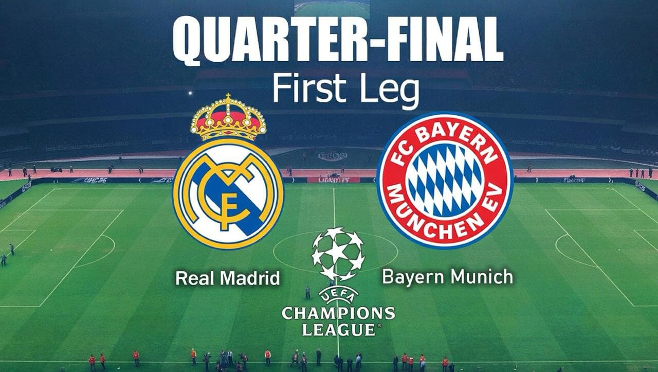 Real Madrid to defeat Bayern on April 7, 2026