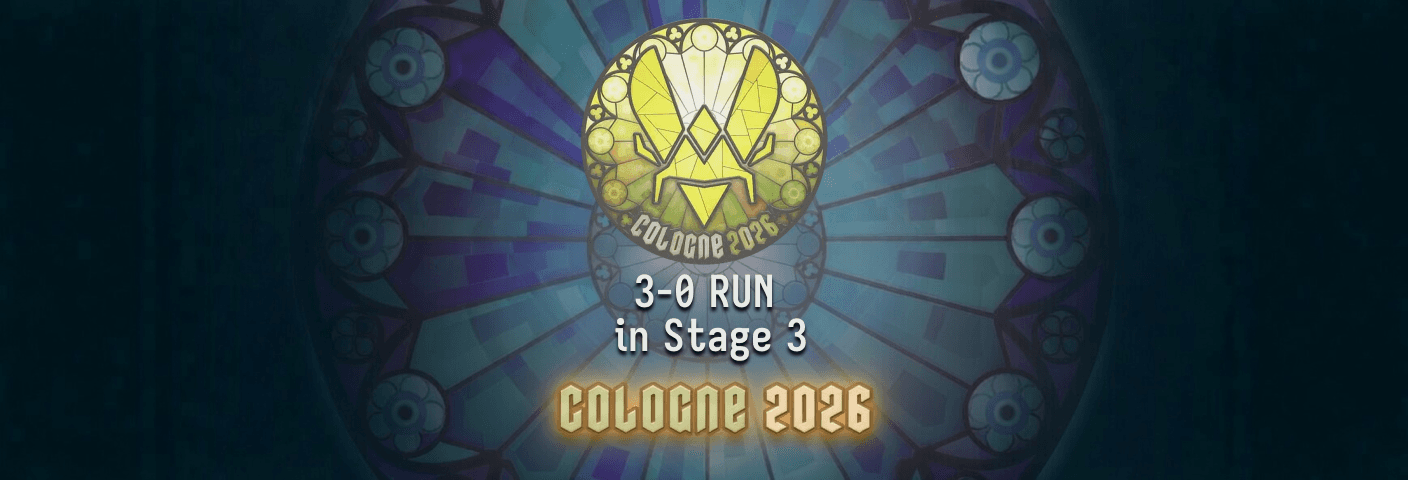 Vitality 3-0 in IEM Cologne Major 2026 Stage 3?