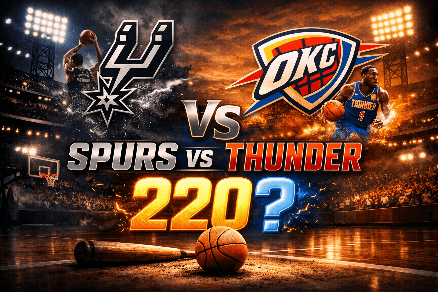 Spurs vs. Thunder Combined Score Reaches 220+ Points on May 28, 2026