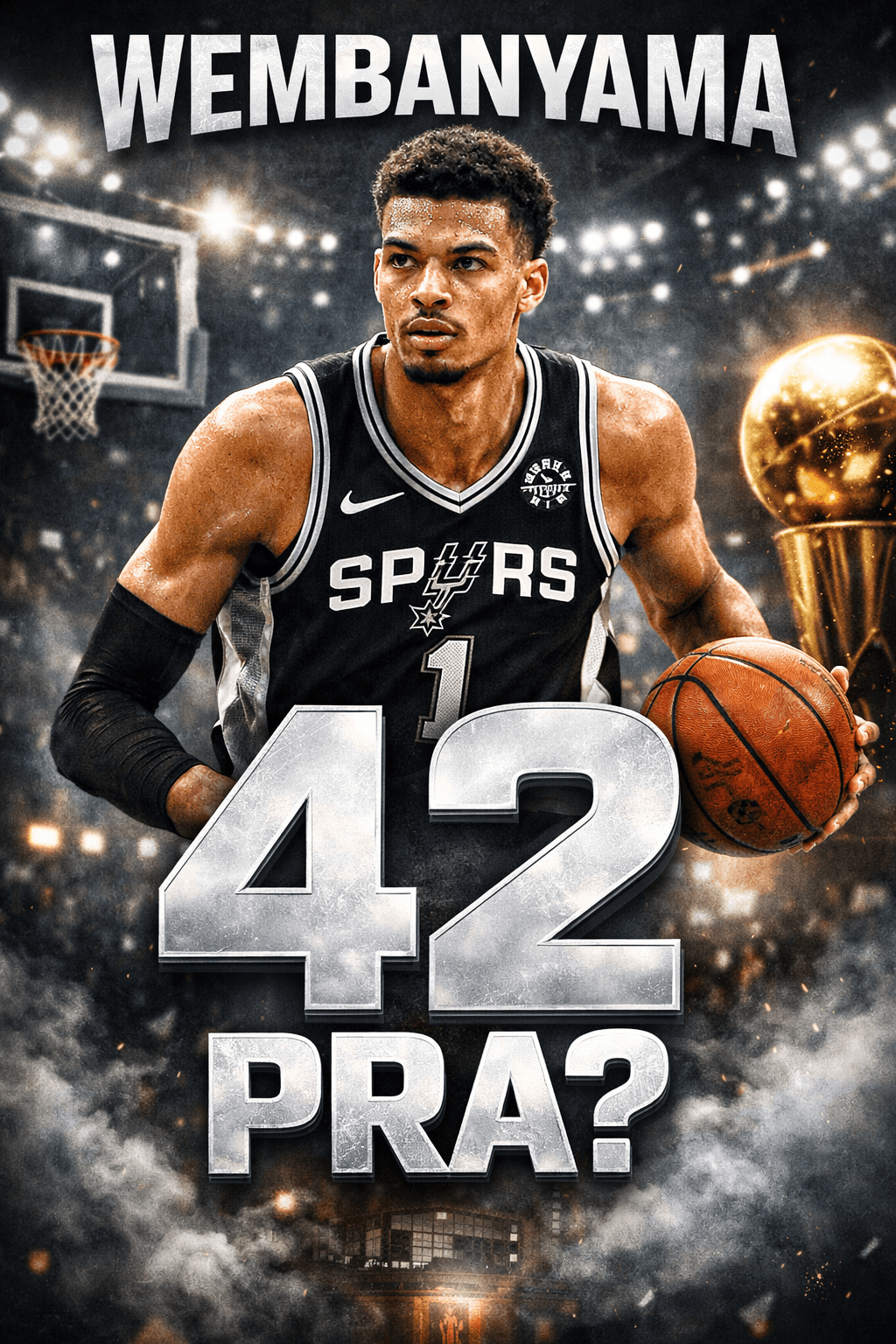 Victor Wembanyama achieves 42+ PRA on June 8, 2026