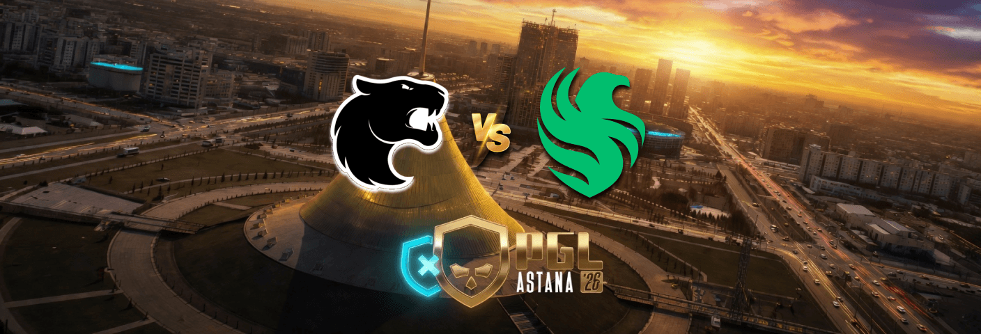CS2 - FURIA vs Falcons | PGL Astana 1/4