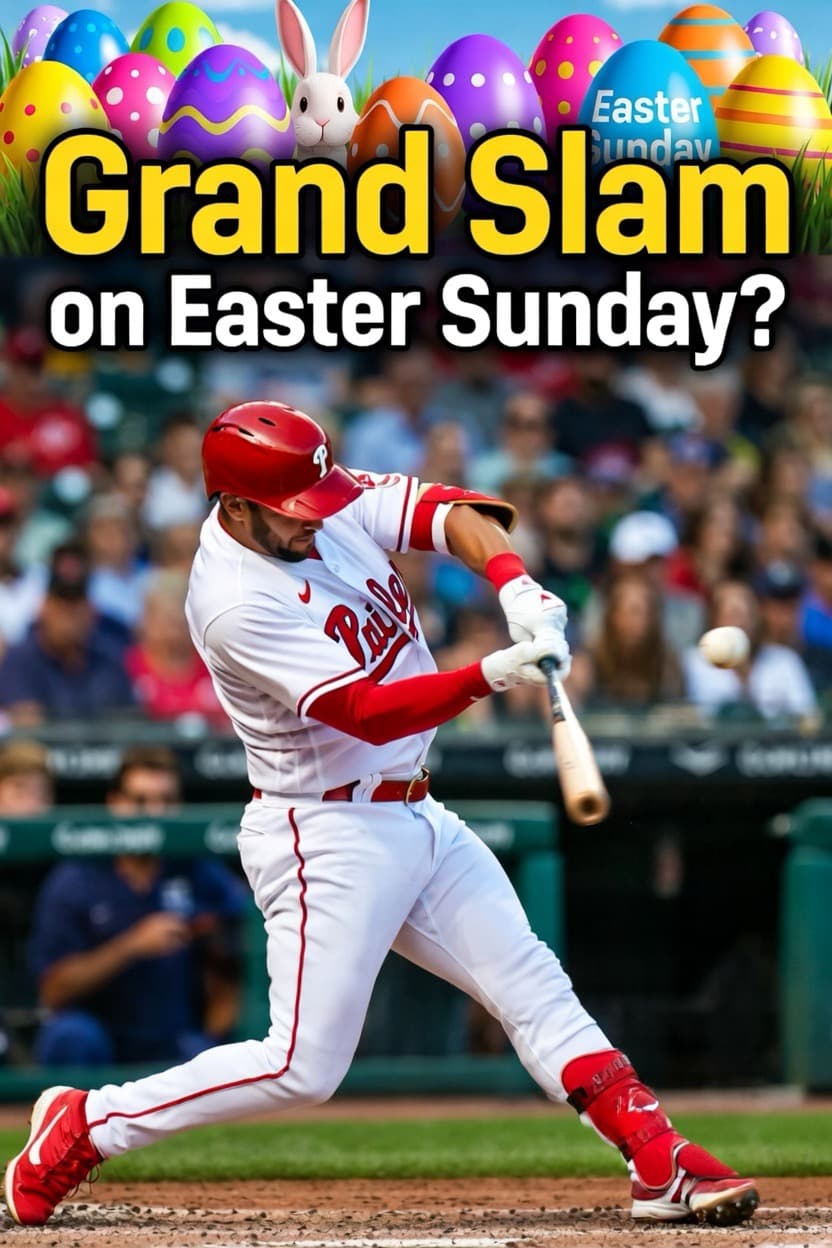 At least one MLB Grand Slam occurs on Easter Sunday, April 5, 2026.