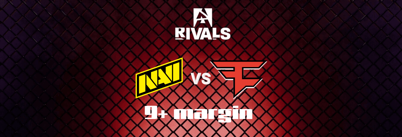 NAVI to Win at Least One Map vs FaZe by 9+ Margin