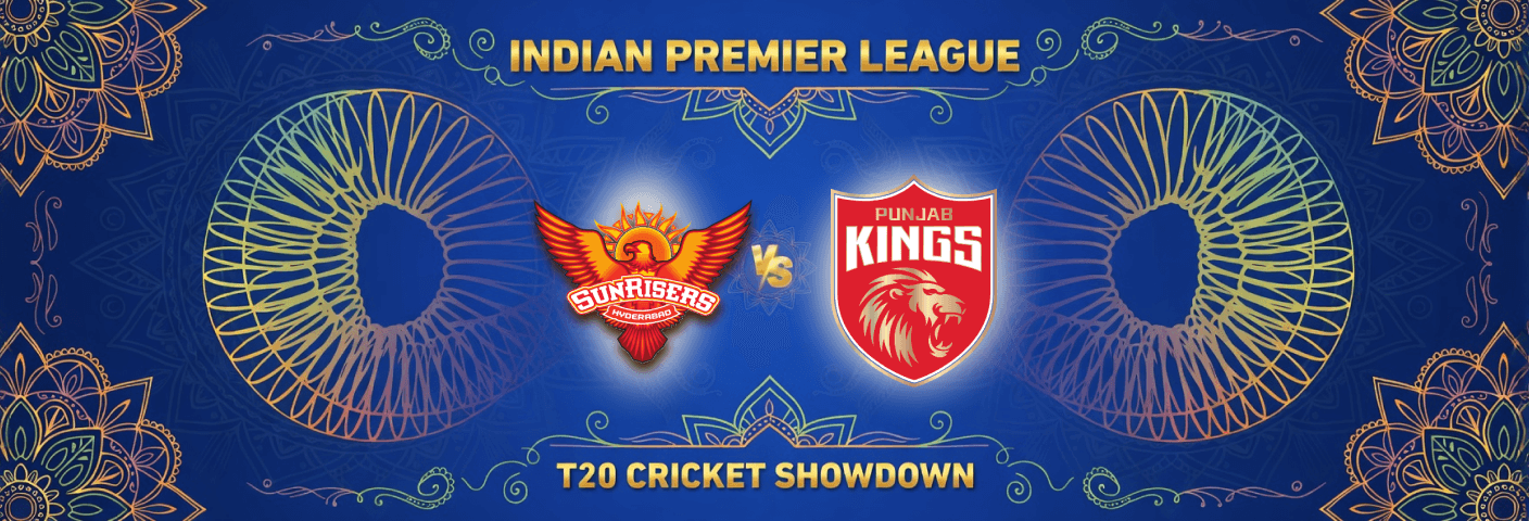 Cricket IPL: Punjab Kings vs. Sunrisers Hyderabad, April 11