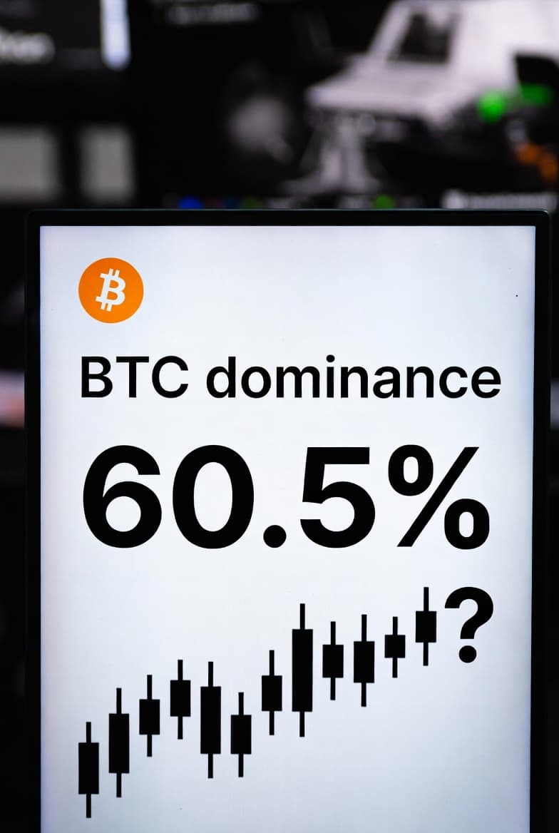 Bitcoin Dominance at 60.5% or Higher on May 10, 2026