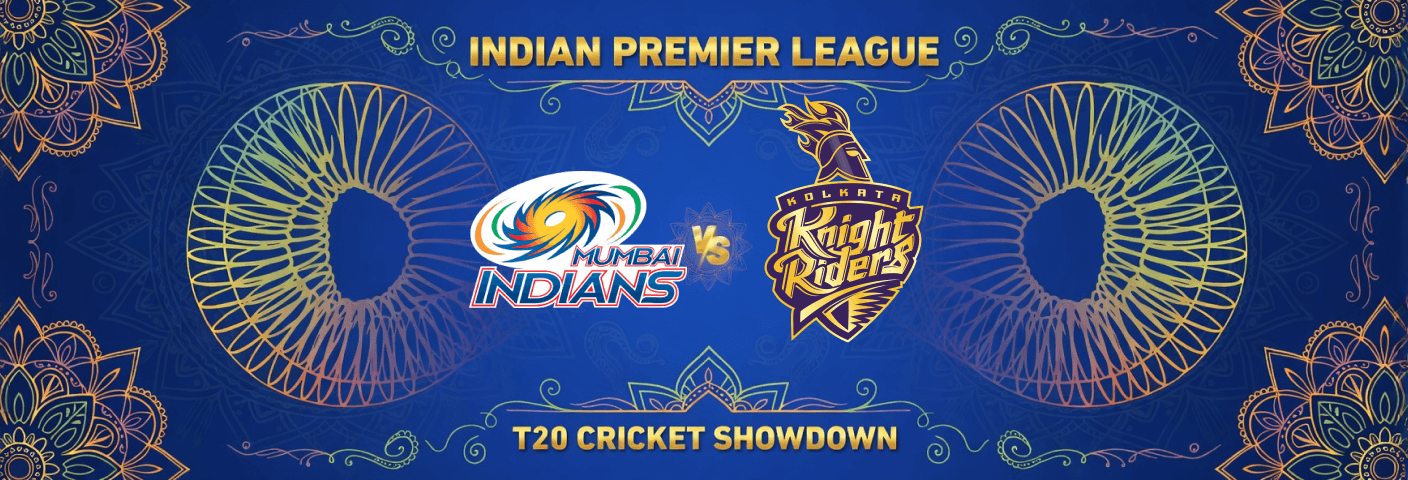 Cricket (IPL): Royal Mumbai Indians vs. Kolkata Knight Riders, March 28