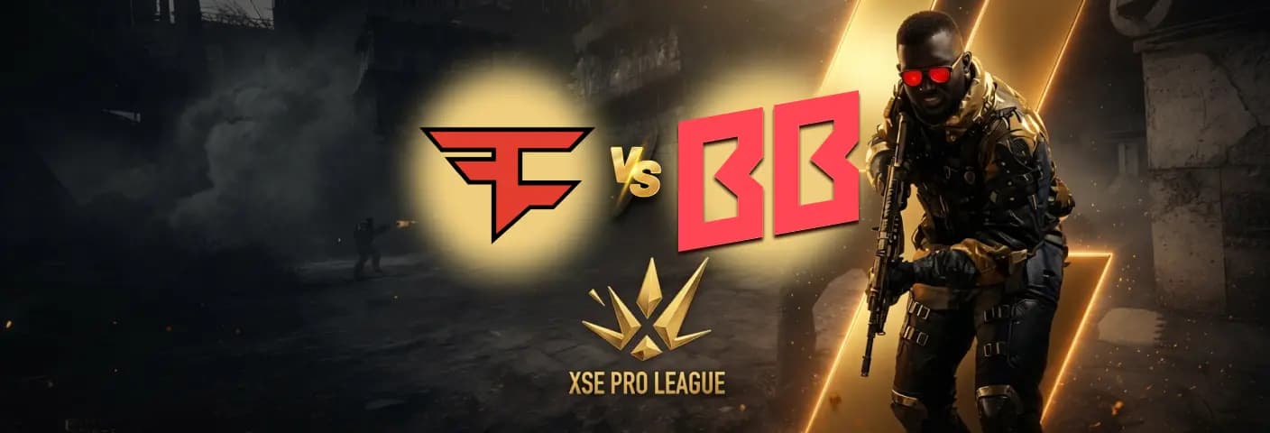 CS2: FAZE vs BetBoom | XSE PRO LEAGUE 1/4