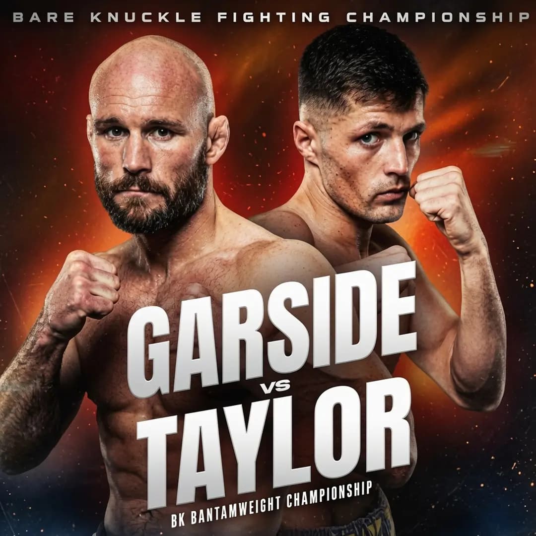 BKFC FIGHT NIGHT NEWCASTLE: Garside to Beat Taylor