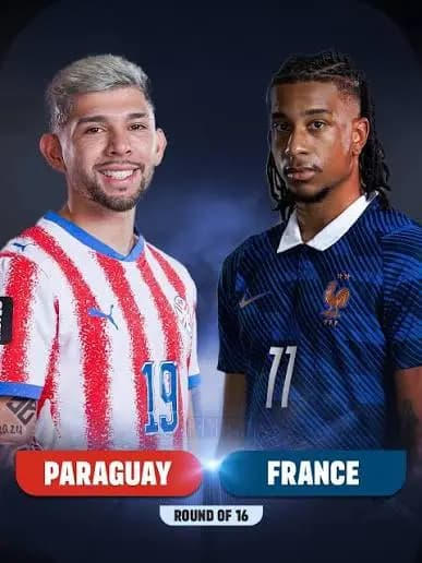 France vs. Paraguay Total Corners Exceed 9.5