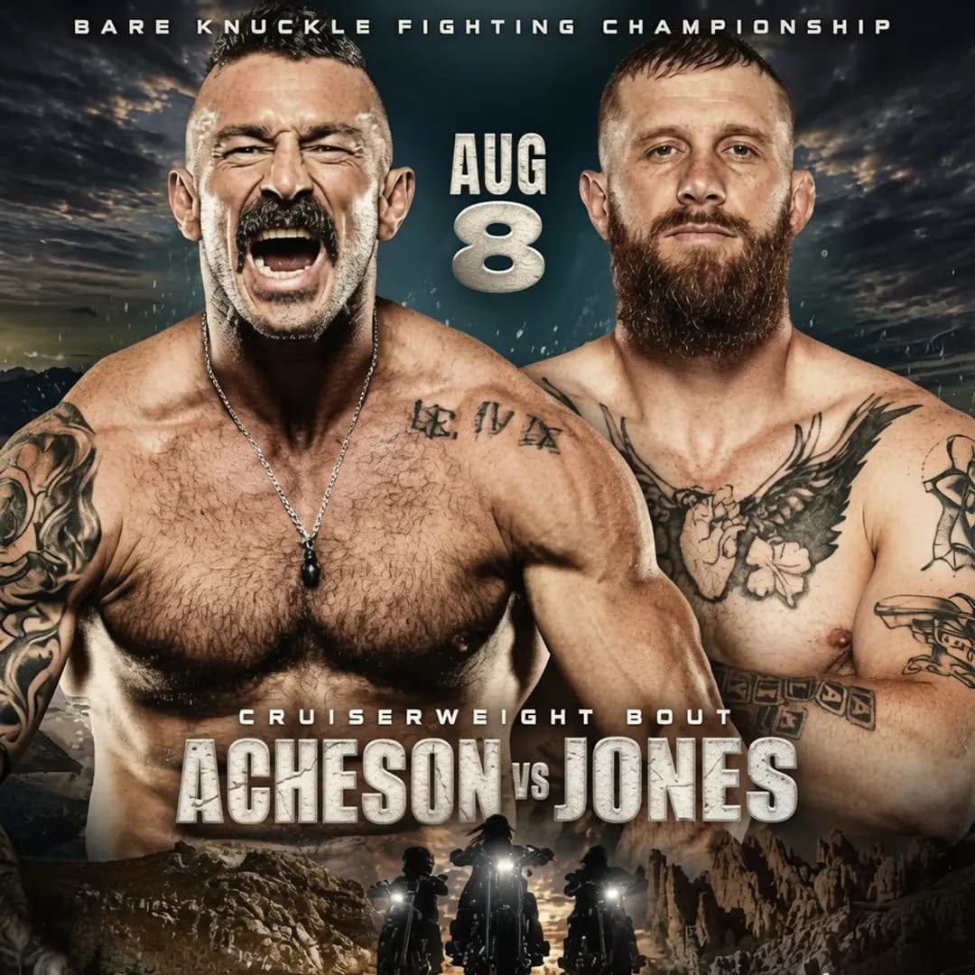 BKFC FIGHT NIGHT STURGIS: Acheson to Beat Jones