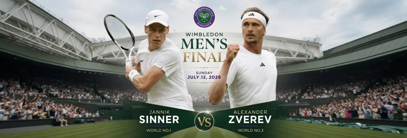 Wimbledon 2026 Final: Sinner to Defeat Zverev