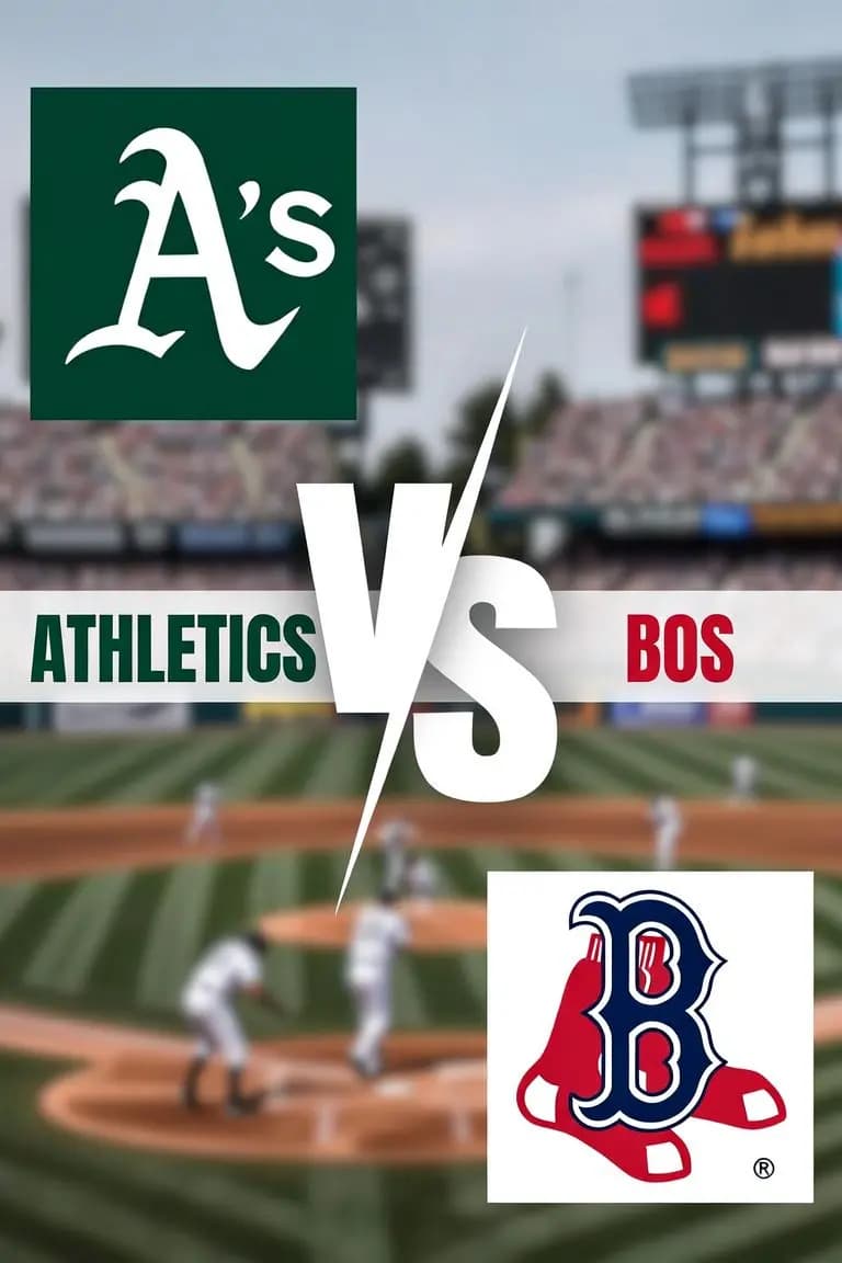 Athletics and Red Sox combined runs will exceed 8 on August 7, 2026.