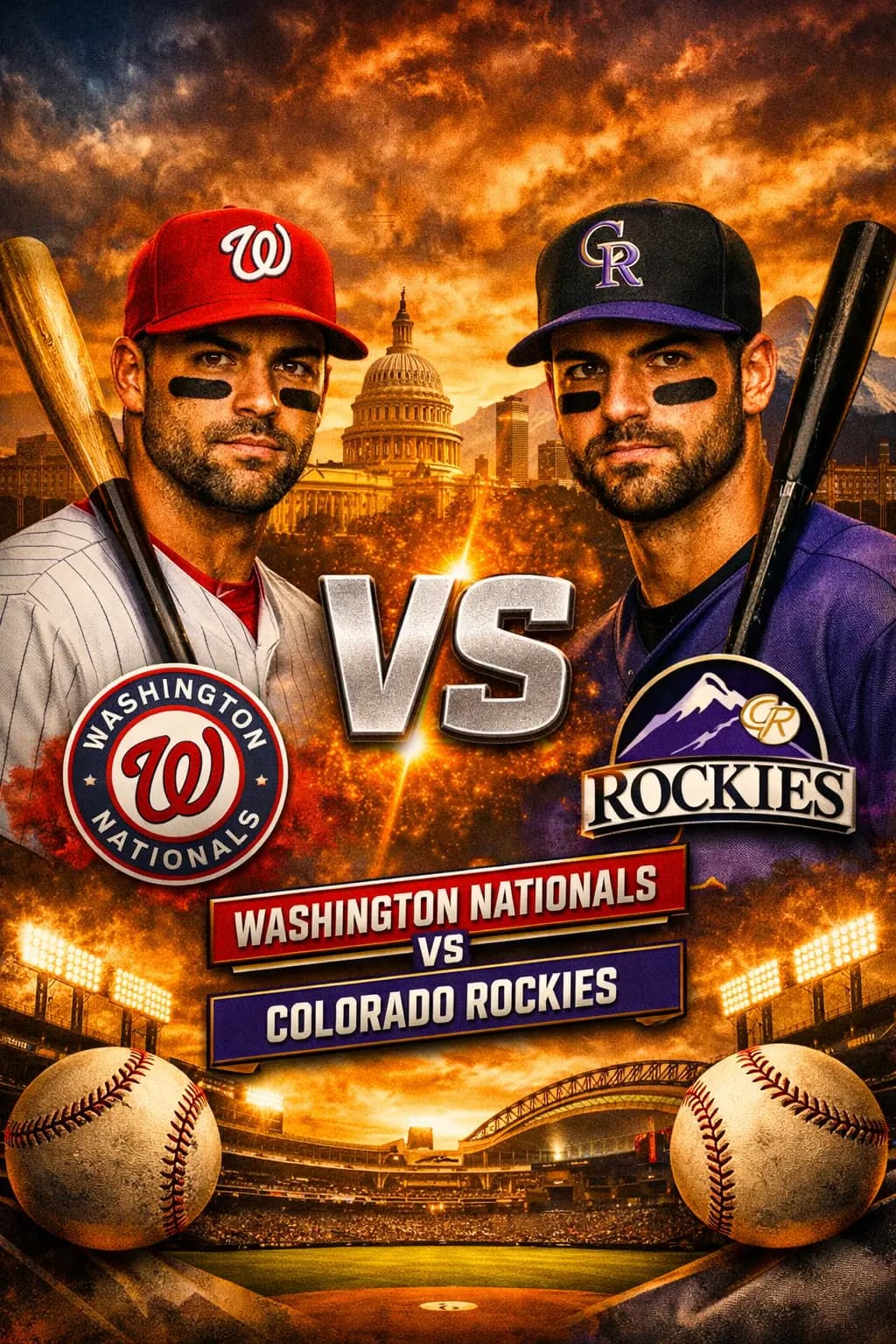 Nationals to triumph over Rockies on July 21st, 2026