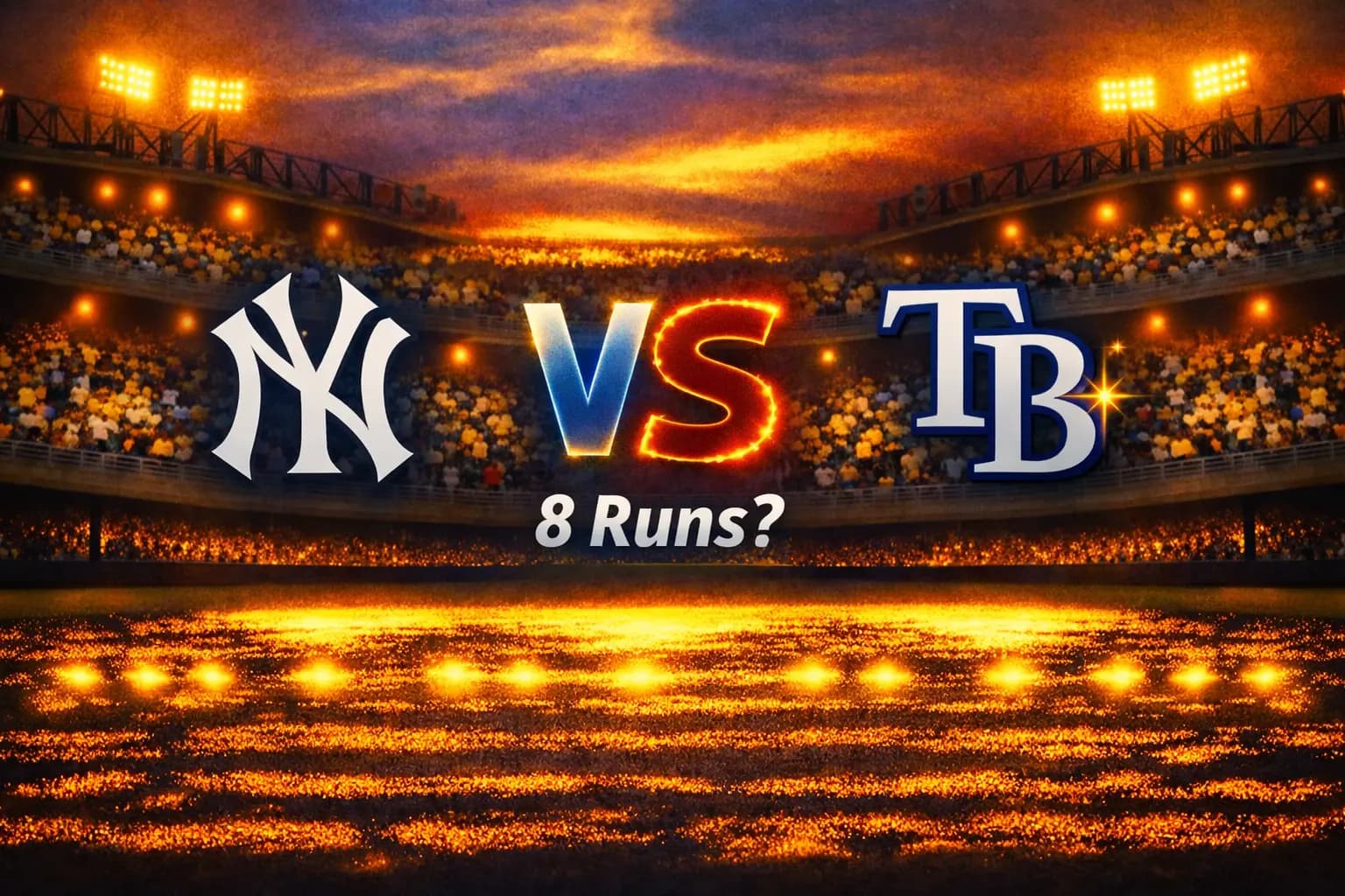 New York Yankees and Tampa Bay Rays Combine for 8+ Runs on July 8, 2026